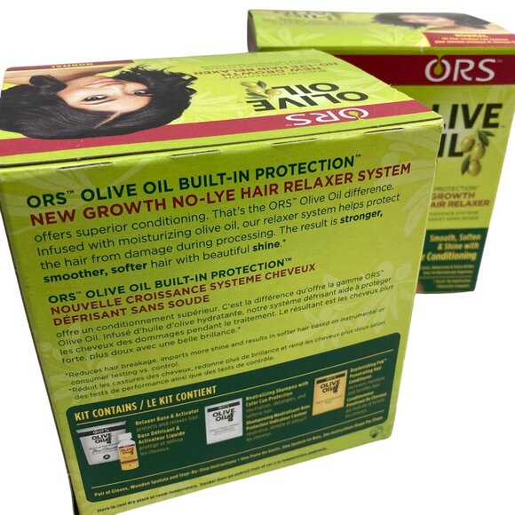 ORS Olive Oil New Growth No-Lye Hair Relaxer Normal Built-In Protection - Picture 3 of 3